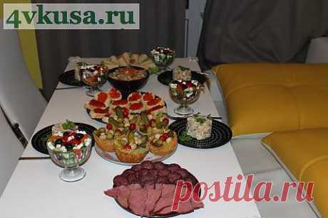 Меню ко дню рождения. | 4vkusa.ru