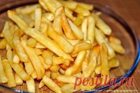 Вкусный картофель фри в духовке