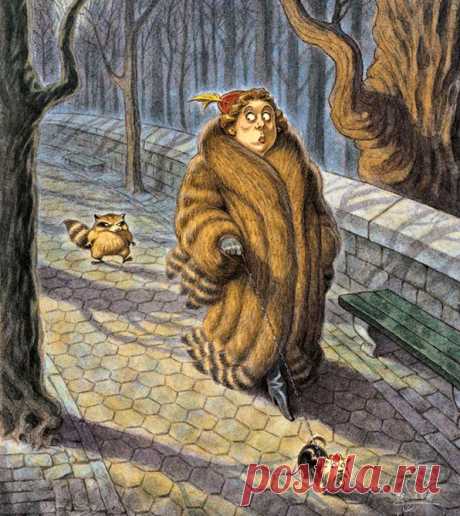 Знаменитый мультипликатор и иллюстратор Peter de Seve.