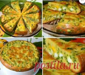 Пирог с яйцами и зеленым луком Пирог с яйцами и зеленым луком.  В сезон свежей зелени предлагаю приготовить не только вкусный, но и полезный пирог с зеленым луком и яйцами. Очень вкусно его подавать вместо хлеба к первым блюдам.  Для приготовления пирога с яйцами и зеленым луком потребуется:  Для теста:  4 яйца;  соль;  7 ст. л. муки;  1/3 ч. л. соды;  200 г сметаны;  1 ст. л. майонеза.  Для начинки:  6 вареных яиц;  большой пучок лука;  соль.  Яйца взбить с солью. Добавит...