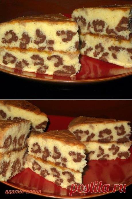 Леопардовый кекс - красота не уступает вкусу
- 100г мягкого сл.масла
- 200г сахара
- 4 яйца
- 1 ч.л.ванильной эссенции
- 150гмуки
- 50г кукурузного крахмала
- 1 ч.л.разрыхлителя
- щепотка соли
-какао