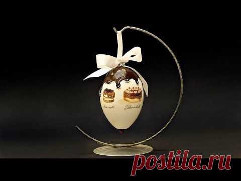 Decoupage słodka pisanka - tutorial dla początkujących / Другие виды рукоделия / PassionForum - мастер-классы по рукоделию