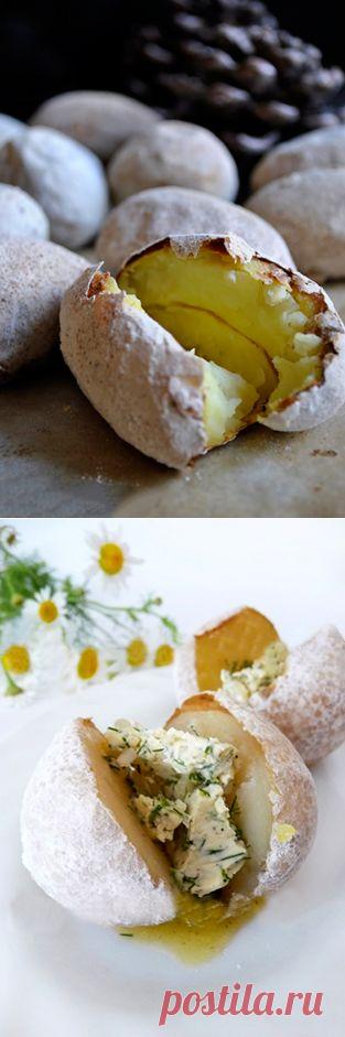 Печеный картофель "Как на костре"