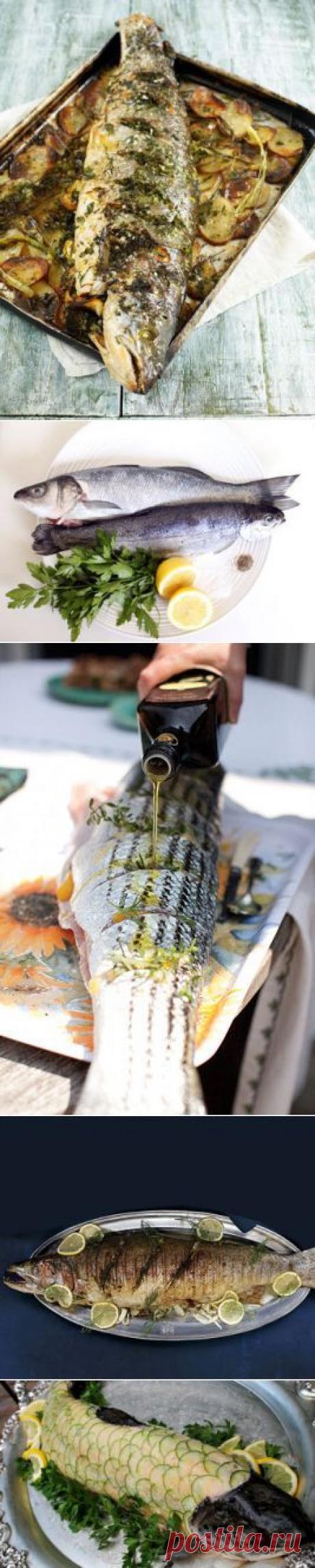 Запеченный лосось в духовке целиком | Рецепты Джейми Оливера