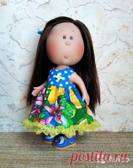 Платье для куклы nines d'onil mia купить в Приозерске | Личные вещи | Авито