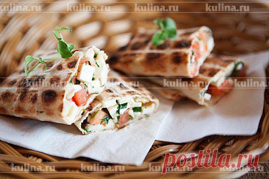 Рулеты из лаваша с сыром – рецепт приготовления с фото от Kulina.Ru