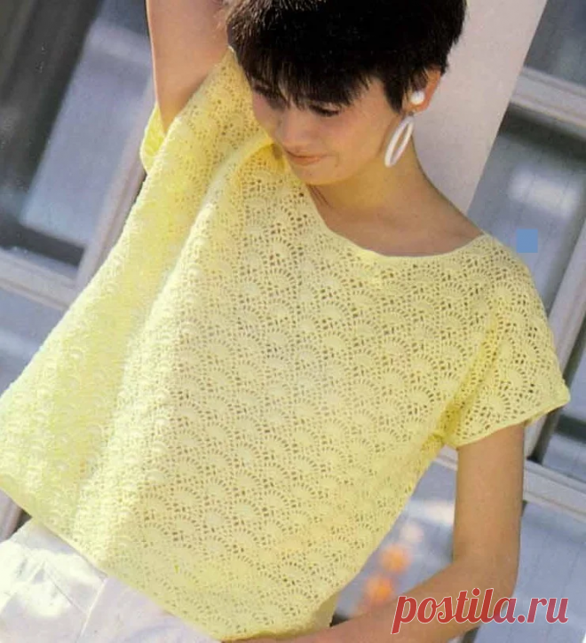 6 ОЧАРОВАТЕЛЬНЫХ и нежных летних моделей, связанных спицами и крючком, со схемами. | Волшебный клубок. Яна Зима. | Дзен