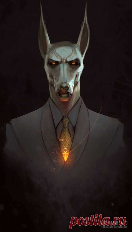 Anubis Black suit by TheFearMaster on DeviantArt