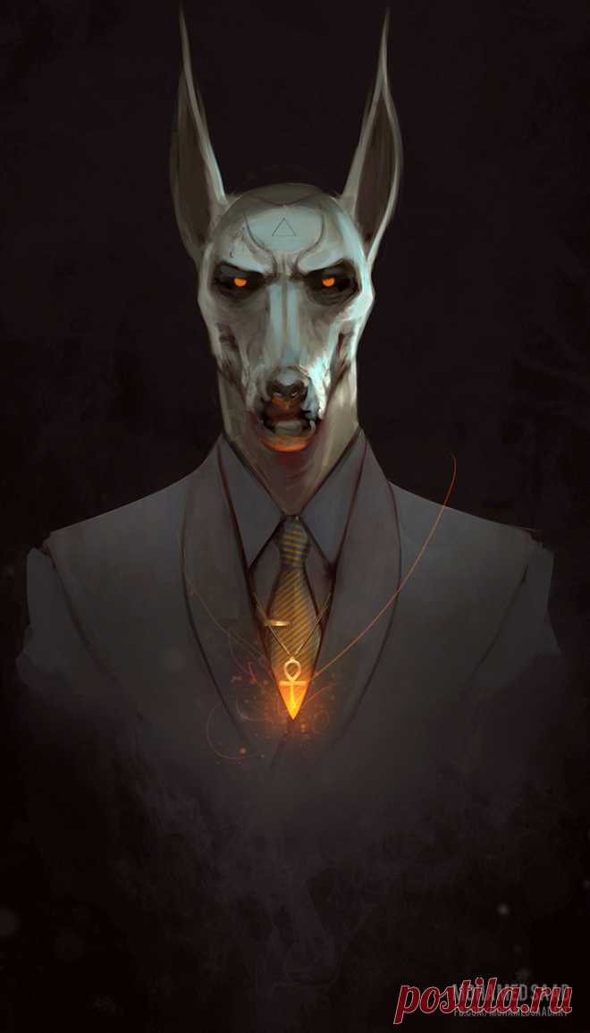 Anubis Black suit by TheFearMaster on DeviantArt