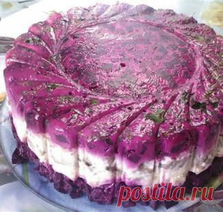 Селедка под шубой желированная. Пошаговый рецепт с фото на Gastronom.ru