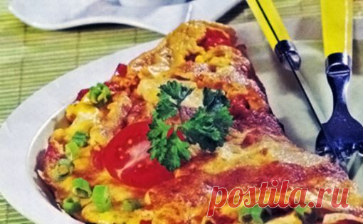 Как приготовить омлет с начинкой | Советы для женщин