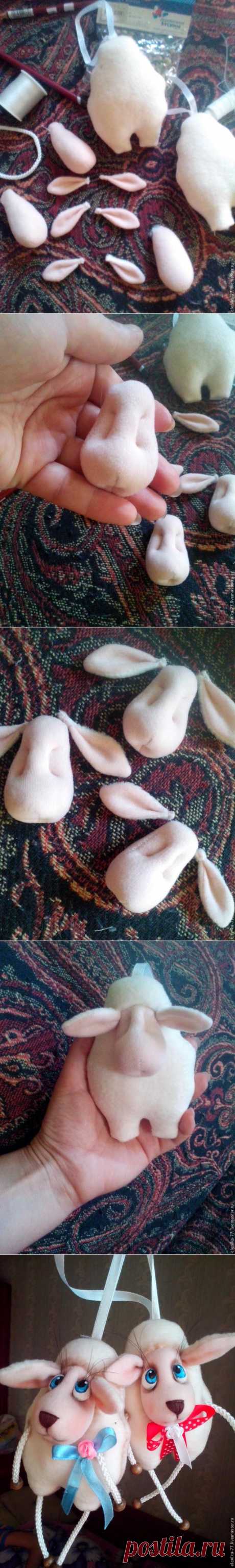 Шьем символ Нового 2015 года — милую овечку. Игрушка на елку или  на холодильник - Рукоделие - Моя копилочка