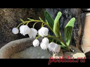 ABC TV | How To Make Lily Of The Valley Flower With Pipe Cleaner - Craft Tutorial