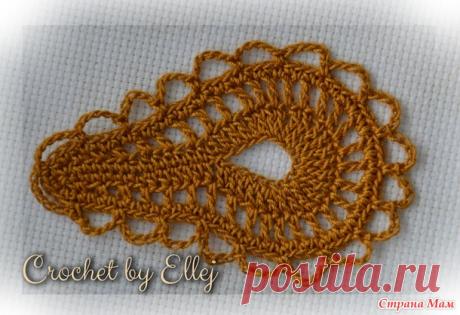 МК. Мотив Капелька крючком. - Вязание - Страна Мам