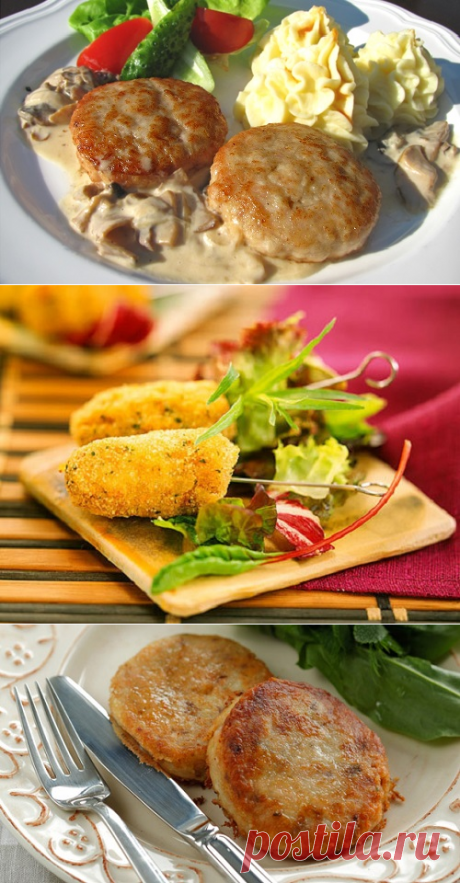 Котлеты из куриного фарша - рецепт с сыром, на пару, диетические