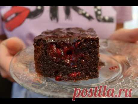 НЕОБЫЧНЫЙ  ШОКОЛАДНЫЙ - ПИРОГ  //  UNUSUAL CHOCOLATE PIE //