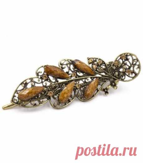 Боковая заколка — бронзовая 213279(25)