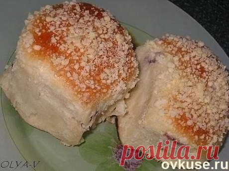 Булочки с начинкой и посыпкой - Простые рецепты Овкусе.ру