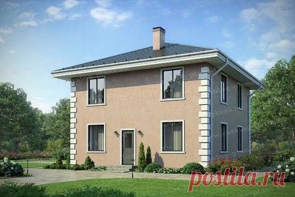 Обратите внимание на феномен этого проекта жилого дома из газобетона. 

Внешняя примитивность не помешала ему приобрести популярность среди владельцев загородной недвижимости. Почему? Людей подкупает его лаконичный внешний вид, или же наоборот - они мирятся с ним, оценив функциональность этого проекта? 

Вы удивитесь, но в этом доме размером 9х9 метров, умещается всё необходимое для комфортной жизни большой семьи из 5-6 человек. 4 спальни, совмещённые гостиная и кухня-стол...