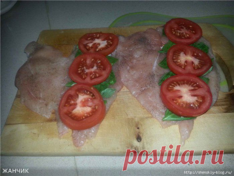 Куриный сэндвич - оригинальная и простая закуска!