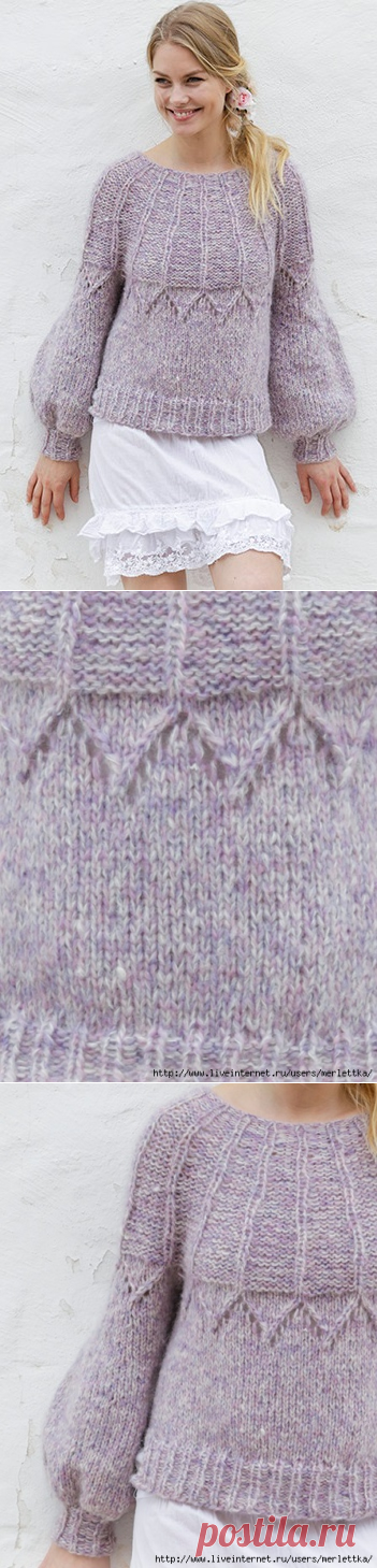 DROPS / 191 / 4 FAIR LILY ☼ С ПЕРЕВОДОМ / Всё из мира рукоделия (изучаю и делюсь различными техниками и видами рукоделия)