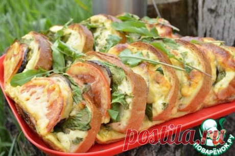 Бутерброды &quot;Закусочные&quot; сырно-овощные .