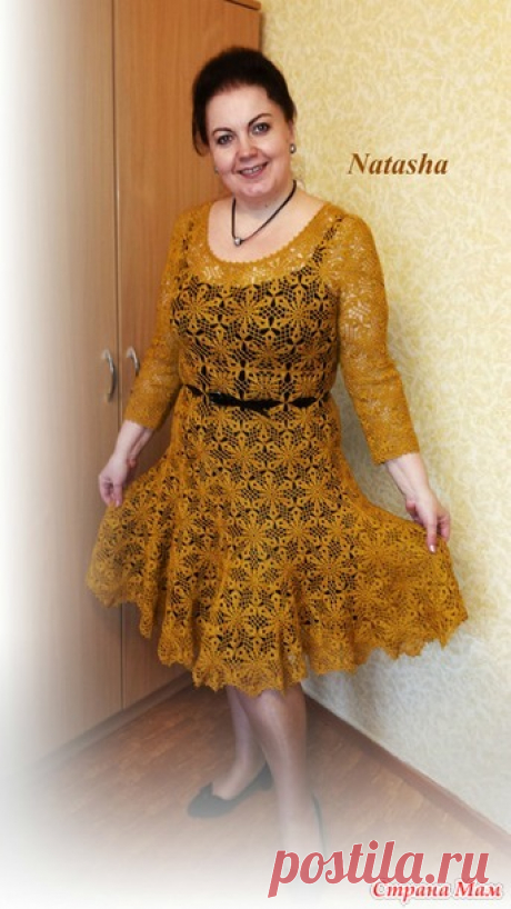 Платье крючком от nataliartiom в группе Все в ажуре... (Страна Мам)