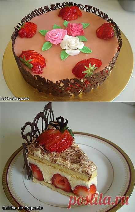 торт FRAISIER ( Фрезье ).