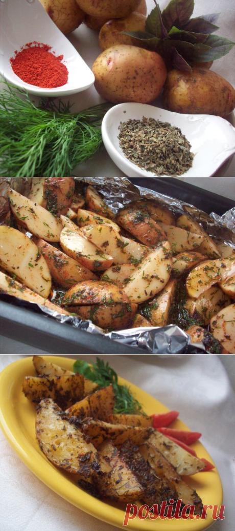 Картошка по-деревенски | Ваши любимые рецепты