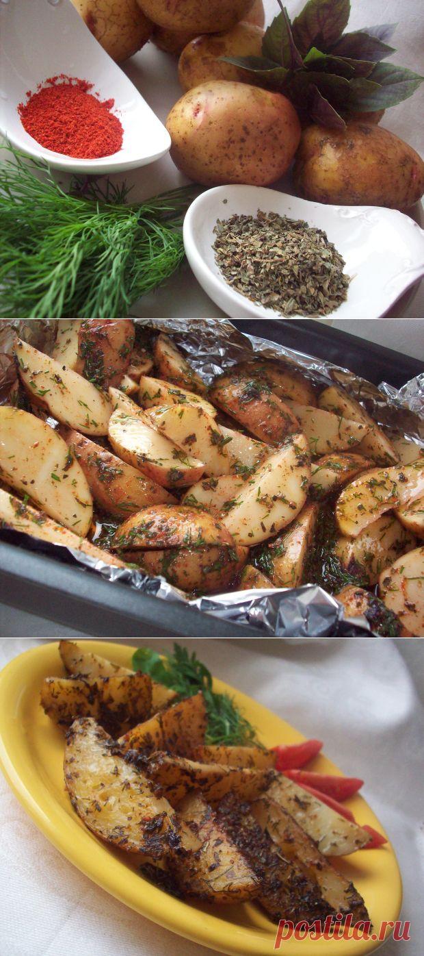 Картошка по-деревенски | Ваши любимые рецепты