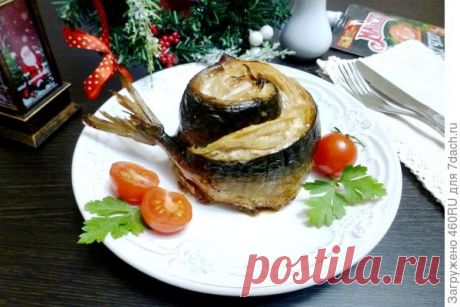 Рулет из скумбрии с беконом