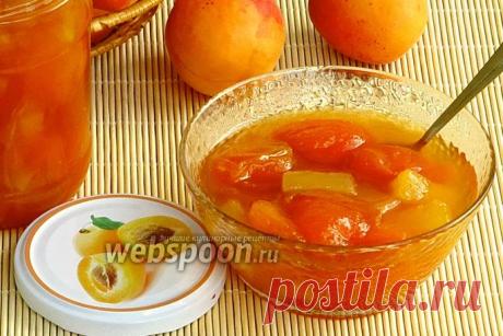 Абрикосовое варенье с кусочками ананаса