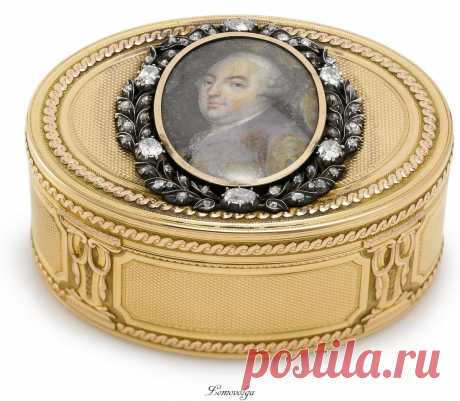 Безделушка галантного века - Табакерка (аукцион Sotheby's) \4\