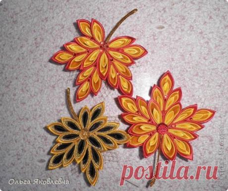 Осенние листья! Канзаши