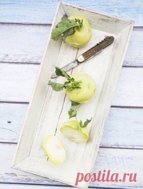 Суп-пюре из кольраби