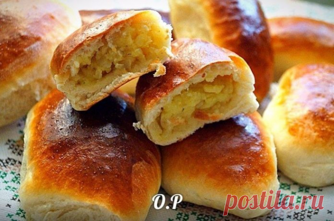 Готовьте смело — Пирожки с картошкой и жаренным лучком