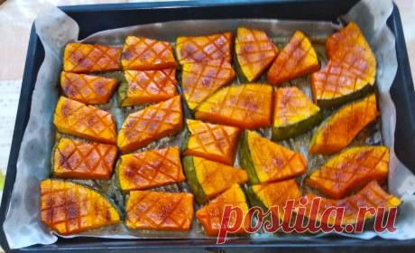 Ароматная тыква с карамельной корочкой в духовке | Дарьюшкины рецепты | Дзен