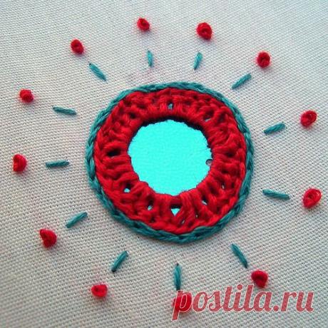 Вышивка шиша..