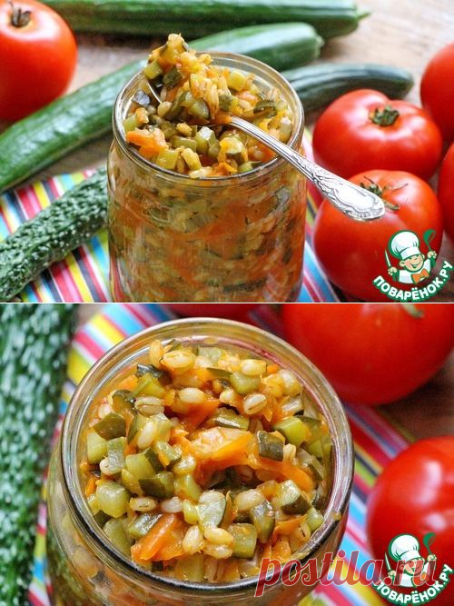 Рассольник с перловкой на зиму