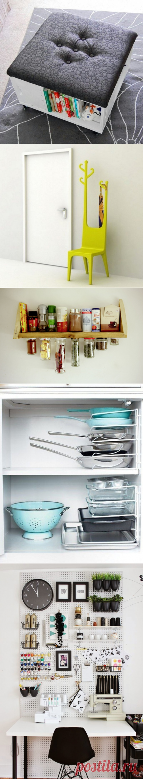 20 шикарных идей для маленькой квартиры