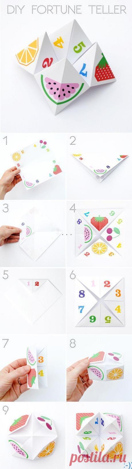 Origami fortune teller | diypictures.net