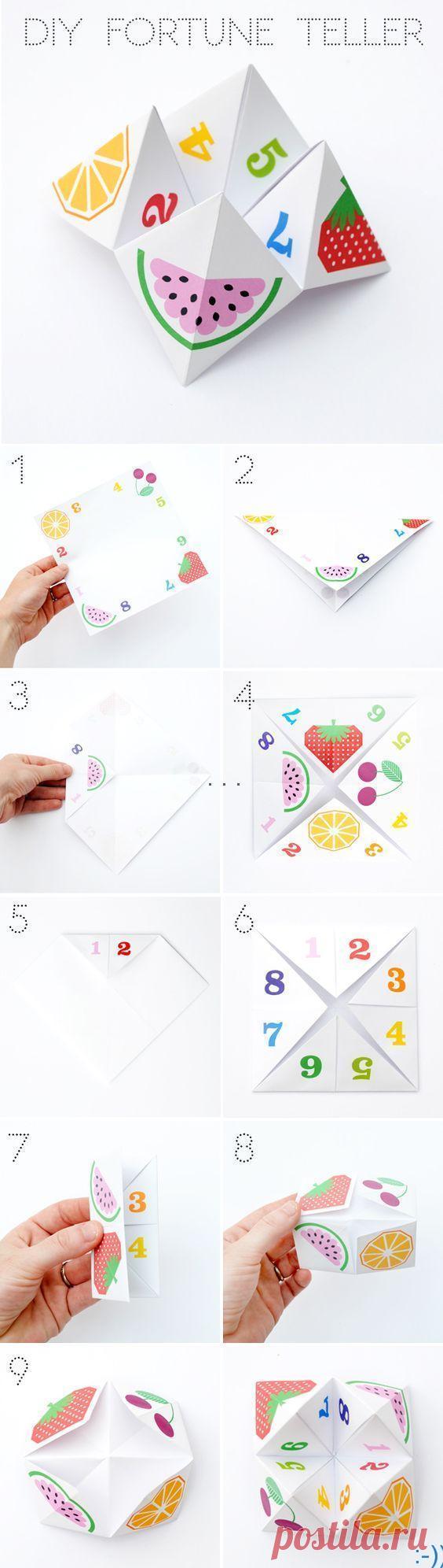 Origami fortune teller | diypictures.net