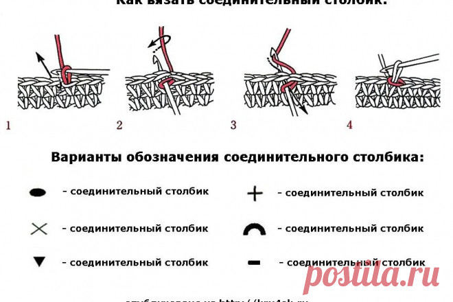 Условные обозначения для крючка — Сделай сам, идеи для творчества - DIY Ideas
