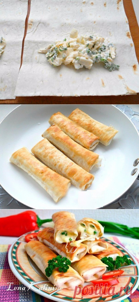 Это блюдо запомнится всем - Лаваш, жареный с сыром!
