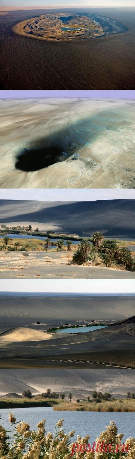 Вау-ан-Намус. Оазис в кратере - Путешествуем вместе