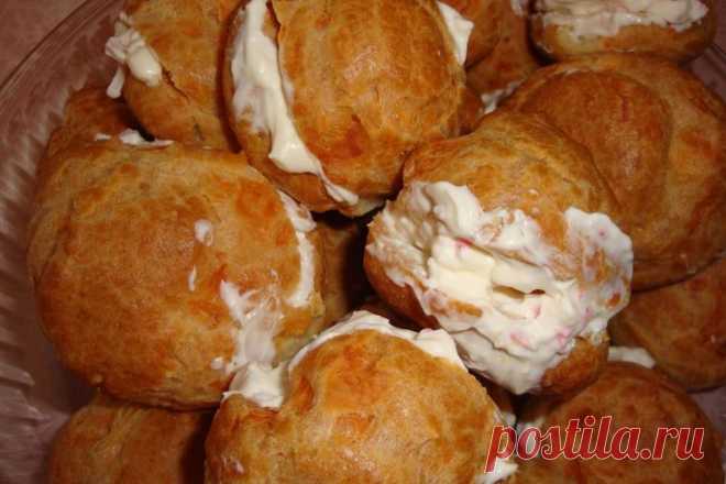 Заварные французские сырные булочки Гужеры - Простые рецепты Овкусе.ру