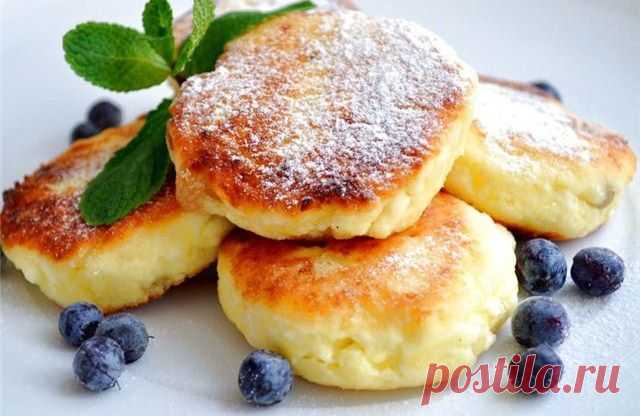 Вкусные домашние сырники
