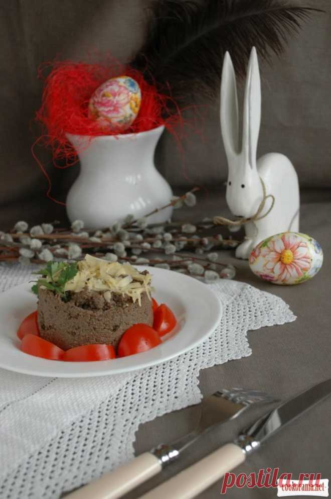 Печеночный паштет с черносливом и вяленой вишней / Рецепты к Пасхе / Кукорама — вкусные рецепты!