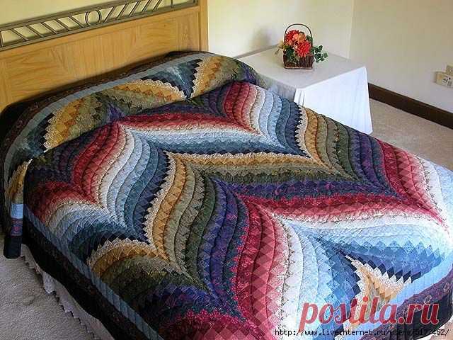 Bargello Patchwork Quilt