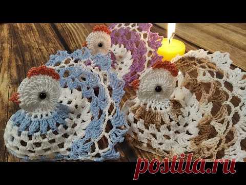 ПАСХАЛЬНАЯ КУРОЧКА крючком / Easter chicken Crochet